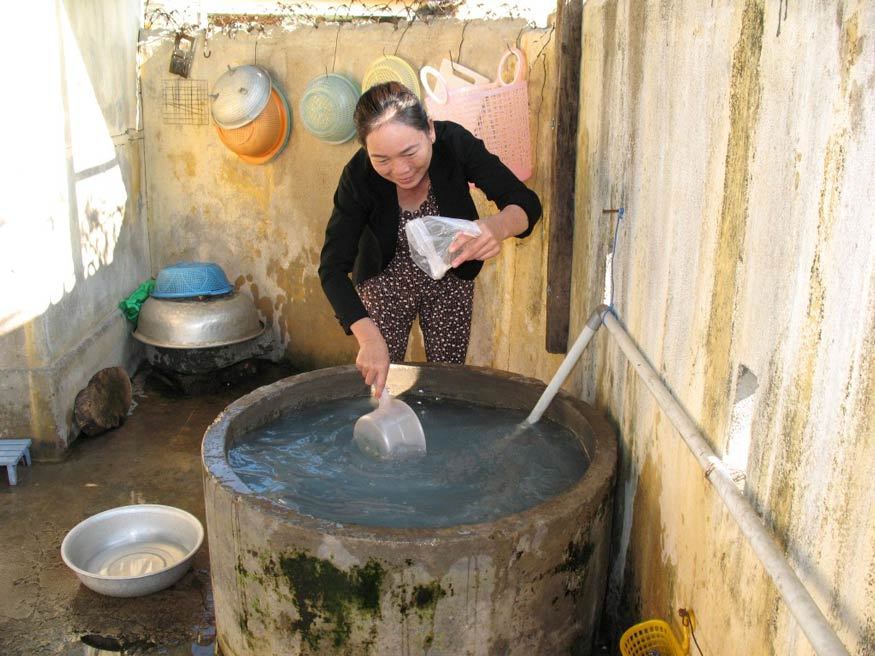 cách lọc nước sạch bằng hóa chất